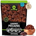 NUT CRAVINGS - Candied Pecans Honey Glazed Praline, No Shell (32oz - 2 LB)