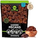 NUT CRAVINGS - Candied Pecans Honey Glazed Praline, No Shell (80oz - 5 LB)