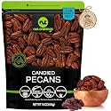 NUT CRAVINGS - Candied Pecans Honey Glazed Praline, No Shell (16oz - 1 LB)