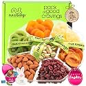 NUT CRAVINGS Gourmet Collection - Easter Treats, Candies &amp; Dried Fruit Nuts Gift Basket with Happy Easter Ribbon, Candy Filled Egg + Bunny (7 Piece Assortment)