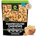 NUT CRAVINGS - Roasted Cashews Slightly Salted (80oz - 5 LB)