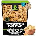 NUT CRAVINGS - Roasted Cashews Slightly Salted (48oz - 3 LB)