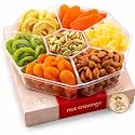 NUT CRAVINGS - Dried Fruit &amp; Mixed Nuts Gift Basket (7 Assortments, 2 LB)