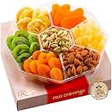 NUT CRAVINGS - Dried Fruit &amp; Mixed Nuts Gift Basket (7 Assortments, 1 LB)