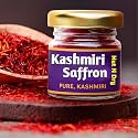 Nut N Dry Original Kashmiri Saffron | Direct From kashmir | Premium Mongra Kesar Threads | 100% Pure Natural Zafran | Strong Aroma & Rich Color | For Milk, Kheer, Biryani & Skincare , saffron, kesir , (1 g (Pack Of 1)