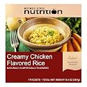 Nutmeg State Nutrition – High Protein Entree Mix, Low Calorie, Low Carb, Bariatric Diet Friendly, Ideal Protein Compatible, Gluten Free, 7 Servings Per Box (Creamy Chicken Flavored Rice)