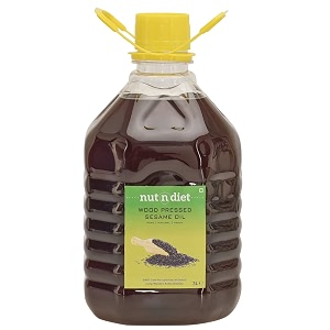 nutndiet cold pressed sesame oi 100 cold pressed kacchi ghani usingcold press kolhuchekku til ka tel     ellenne    can 3l