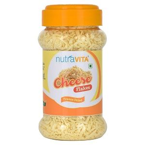 nutra vita freeze dried fine cheese flakes 400 g