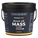 Nutrabay Gold Bulk Up Mass Gainer Powder - 5kg, Chocolate | 30g Protein, 104g Carbs, 554 Calories | Easy to Digest | 100% Veg Muscle Building &amp; Weight Gainer Supplement for Men &amp; Women