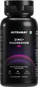 Nutrabay Pro Zinc Magnesium with Vitamin B6