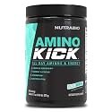 NutraBio Amino Kick – BCAA Powder with Natural Caffeine – Amino Acids Supplement for Energy, Hydration &amp; Recovery – BCAAs, Electrolytes &amp; Amino Acids – Baja Burst, 30 Servings