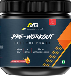 Nutrabustling Pre Workout Supplement for Energy