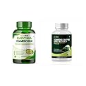Nutrafirst Garcinia Cambogia Tablets with 70% HCA, Green Tea Extract, and Piperine for Weight Management - 60 Tablets (Garcinia Cap + Green Coffee Cap)