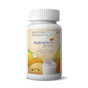 nutranext calcicare chewable calcium citrate malate tablets  vitamin d magnesium amp zinc  bone joint amp muscle support  vanilla flavor  60 tablets