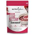 NutraSphere Beetroot Tomato Protein Soup Packets. High Protein, High Fibre, Natural Antioxidants, Diabetic Friendly (Instant, Preservative Free, Sugarfree, Gluten Free, No MSG)- 5 Sachets