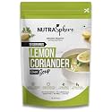 NutraSphere Diet Lemon Coriander Soup Packets. Natural Blend, High Fiber For Weight Management (Instant, No MSG, Preservative Free, Sugarfree, Gluten Free, Diabetic Friendly) - 10 Sachets