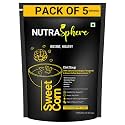 NutraSphere Diet Sweet Corn Soup Packets For Weight Management. (Instant, No MSG, Preservative Free, Sugarfree, Gluten Free, Diabetic Friendly) - 5 Sachets