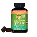 Nutrex Hawaii Pure Hawaiian Spirulina Gummies, Sugar-Free, Vegan, 60 Count
