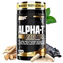 Nutrex Research Alpha-T Magnum Testosterone Support for Men | Anabolic Supplement with Tongkat Ali, Fadogia Agrestis, Shilajit and Ashwagandha | Muscle Builder for Strength, Growth & Hormone Balance
