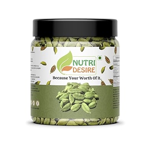 nutri desire green cardamom big size elaichi 150gm