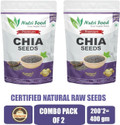 Nutri food Chia seed 2*200GM Chia Seeds