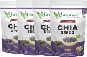 nutri food raw chia seeds 800 gmhigh fibre proteinweight lossrich in calcium chia seeds 800 g