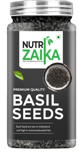 NUTRI ZAIKA Natural Basil Seeds Cooling