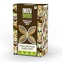 Nutribarn High Protein Low Carb Orzo Rice 400 Gms | 23% Protein | 3.8g Net Carbs | Lab Tested Low GI 22 | Diabetic Friendly, Weight Management Fillini Rice | 400g (1 Pack)