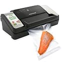 Nutrichef Automatic Food Vacuum Sealer with Double Sealing Function, Electric Air Sealing System for Dry, Liquid &amp; Moist Foods, Reduces Food Waste, Preserve Freshness of Proteins, Fruits, Vegetables