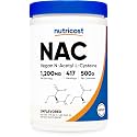 Nutricost N-Acetyl L-Cysteine (NAC) Powder 500 Grams, Vegan, Gluten-Free