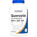 Nutricost Quercetin 880mg, 240 Vegetarian Capsules, 120 Servings, GMO-Free