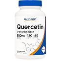 Nutricost Quercetin with Bromelain, 880mg Quercetin, 120 Capsules, 60 Serv