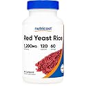 Nutricost Red Yeast Rice 1200mg, 120 Capsules, 60 Servings, Gluten Free