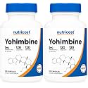 Nutricost Yohimbine HCl 5mg, 120 Capsules - Gluten Free and Non-GMO (Pack of 2)