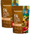 Nutricrate 9 in 1 Super Mixed Seeds for Eating, Roasted, Protein Rich & for weight loss. Mixed Seeds (500 g)