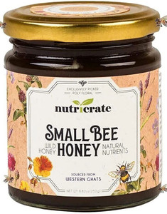 nutricrate rare small stingless bee honey 100 pure from wild beehives in western ghats 250 g