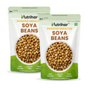 Nutrihar Roasted Soyabean 500g Unsalted Soyabean