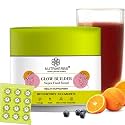 NUTRiHERBS Glow Builder Collagen Supplement For Skin Glow|Vegan Collagen Booster With Vitamin C For Men &amp; Women|Radiant,Hydrated Skin Support