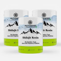 Nutriherbs Pure Himalayan Shilajit Resin|Rich in Fulvic Acid|Boost Strength, Power, Stamina (Pack of 3, 45 g)