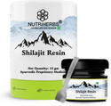 Nutriherbs Pure Himalayan Shilajit Resin|Rich in Fulvic Acid|Boost Strength, Power, Stamina