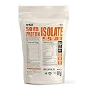 NutriJa Soya Protein Isolate 90% with Added Digestive Enzymes for Optimal Absorption | Vegan Plant Based Protein Powder | Non-GMO - 28 Serving 2Lbs (Dark Chocolate)