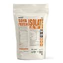 NutriJa Soya Protein Isolate 90% with Added Digestive Enzymes for Optimal Absorption | Vegan Plant Based Protein Powder | Non-GMO - 30 Serving 2Lbs (Unflavoured)