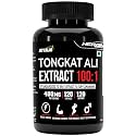 NutriJa Tongkat Ali Extract 400mg Capsules |Standardized to 100:1 with active 1% Eurycomanone (120 Capsules)