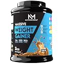 Nutrimuscle Massive Weight Gainer 3Kg | Coffee Flavour High-Calorie Mass Gainer | Complex Carbs + Protein Blend for Weight Gain, Muscle Growth &amp; Strength Training | Men &amp; Women