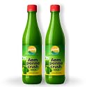 Nutrinat Aam Panna - 500ml (Pack of 2) | Refreshing Aam Panna Drink | Summer Drink With Natural Ingredients | Mango Concentrate For Cooling Refreshment | Mango Crush Concentrate