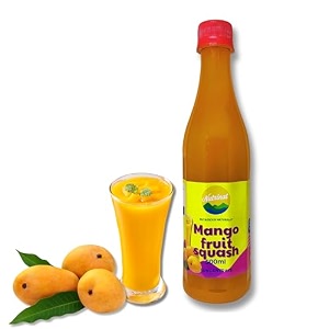 nutrinat alphonso mango squash 500ml pack of 1 fruit juice concentrate