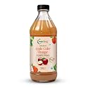 Nutriorg Organic Apple Cider Vinegar with Mother of Vinegar |100% Pure| USDA Organic Certified |Raw, Unfiltered and Unpasteurized|Helps Weight loss & Boost Immunity - 500 ml