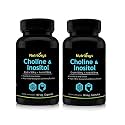 Nutriosys Choline and Inositol 500mg - 90 Veg Capsules (Pack of 2)