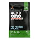 AS-IT-IS ONE Pea Protein Isolate - Plant Based - Unflavoured, 29g Protein, Adults of All ages, 2kg