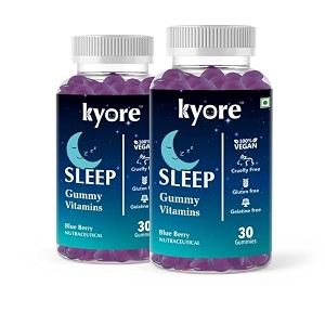 nutritions melatonin sleep gummies melatonin 7mg for healthy sleep cycle  helps relief stress amp anxiety non-habit forming  100 vegetarian  30 gummies pack of 2